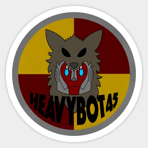 Heavybot45 Artist: RunningRiot4798 Sticker by HeavyBot45